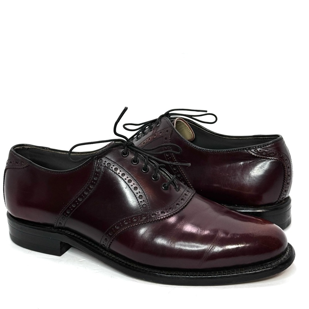 FOOTJOY CLASSICS Loafer Leather Wine HANDCRAFTED USA Size 10.5 D Style 73981